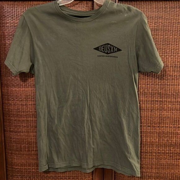 MENS DEUS EX MACHINA CUSTOM SURFBOARDS T-SHIRT - SIZE MEDIUM - Picture 1 of 4